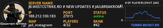 JB.WESTCSTRIKE.RO # NEW UPDATES # JAILBREAKROMANIA.RO