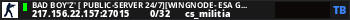 Bad Boy'z' [ Public-Server 24/7][WingNode- Esa Games]