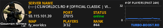 (--:--) CS.WORLDCS.RO # [OFFICIAL CLASSIC | VIP + REVIVE]