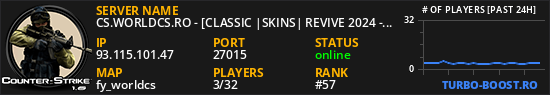 CS.WORLDCS.RO - [CLASSIC |SKINS| REVIVE 2024 - 2025]
