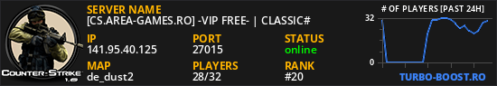 [CS.AREA-GAMES.RO] -VIP FREE- | CLASSIC#