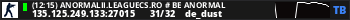(--:--) ANORMALII.LEAGUECS.RO # BE ANORMAL