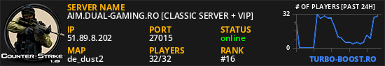 AIM.DUAL-GAMING.RO [CLASSIC SERVER + VIP]