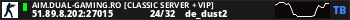 AIM.DUAL-GAMING.RO [CLASSIC SERVER + VIP]