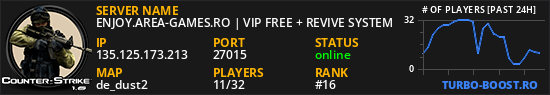 ENJOY.AREA-GAMES.RO | VIP FREE + REVIVE SYSTEM