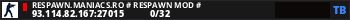 RESPAWN.MANIACS.RO # RESPAWN MOD #