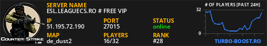 ESL.LEAGUECS.RO # FREE VIP