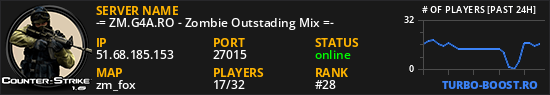 -= ZM.G4A.RO - Zombie Outstading Mix =-