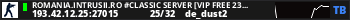 ROMANIA.INTRUSII.RO #CLASSIC SERVER [VIP FREE 23-11]